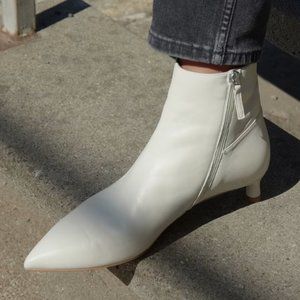 Everlane | The Editor Boot in White | Size 6.5